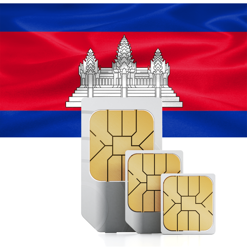 Cambodia Prepaid Travel SIM Card travSIM