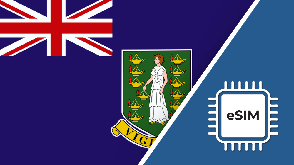 eSIM des Îles Vierges britanniques