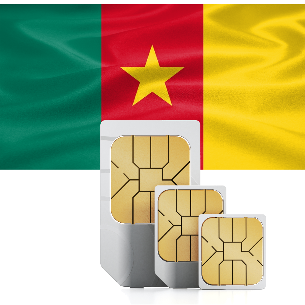 Carte SIM de voyage prépayée Cameroun