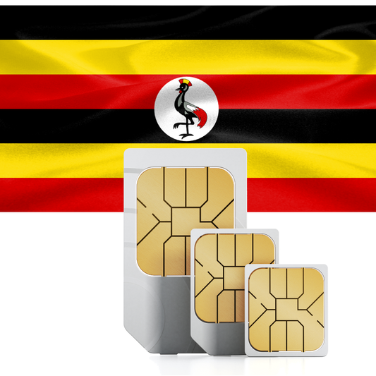 Uganda Prepaid-Reise-SIM-Karte