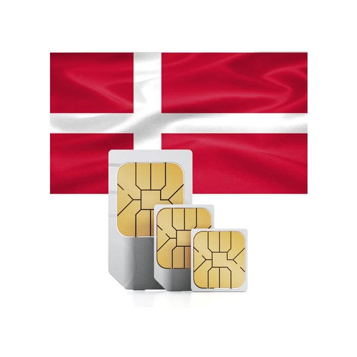 Prepaid-Reise-SIM-Karte für Dänemark
