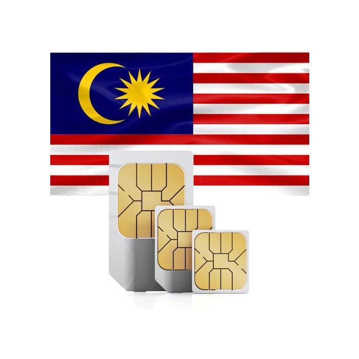 Carte SIM de voyage prépayée Malaisie