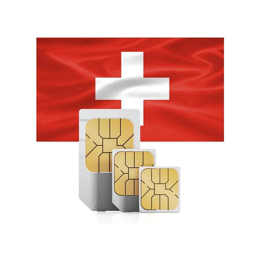 Prepaid-Reise-SIM-Karte für die Schweiz