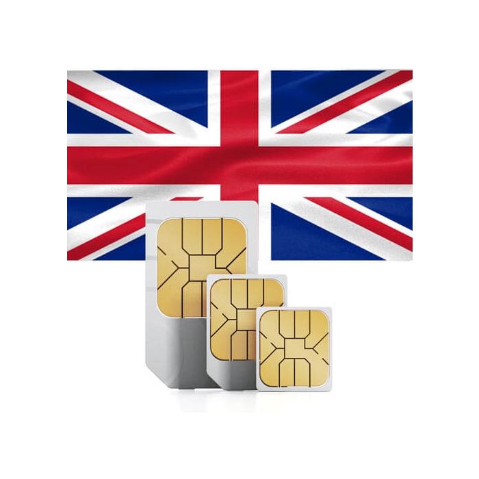 Prepaid-Reise-SIM-Karte für das Vereinigte Königreich